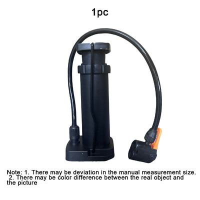 Pēdu sūknis Motocikla velosipēda auto peldēšanas riņķa lodīšu pedāļa mājsaimniecības daudzfunkciju sūknis kompakts, darbu taupošs inflācija ātri