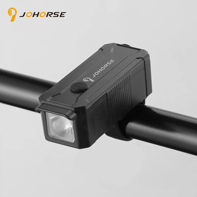 OFFBONDAGE 2 In1 Водоустойчива USB акумулаторна лампа с клаксон 80lm силно фенерче Велосипедно колоездене с предна светлина клаксон COB