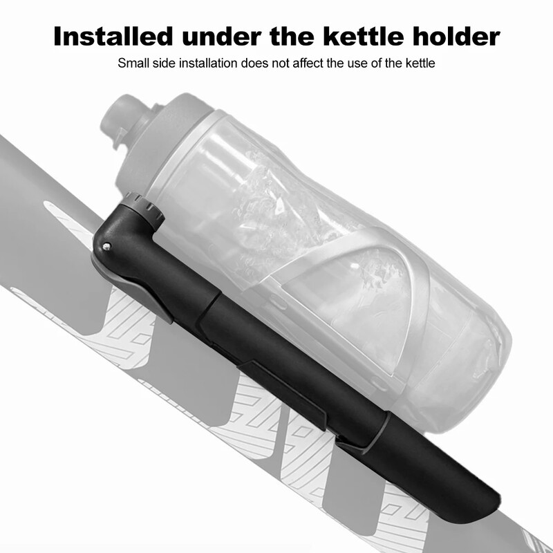 PHMAX augstspiediena mini pārnēsājamie kalnu velosipēdu šosejas velosipēda Presta un Schrader sūkņa riteņbraukšanas piederumi