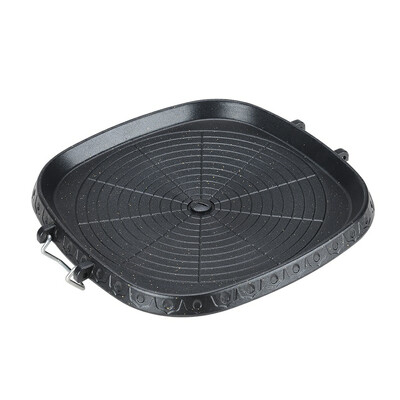 Maifan akmens indukcijas plīts grila panna Mājsaimniecības korejiešu nepiedegošā bezdūmu kasešu grils bārbekjū steiks Teppanyaki pannas grils