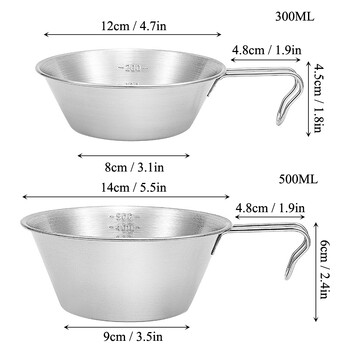 304 Μπολ από ανοξείδωτο ατσάλι κατά του ζεματίσματος Μπολ για σούπα μεγάλης χωρητικότητας Δοχείο σαλάτας Πολυλειτουργικό Camp Μαγειρικά σκεύη Φορητό Ταξιδιωτικό Εξοπλισμός
