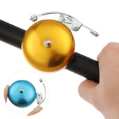 Klasisks Alufer velosipēda zvans velosipēda brīdinājuma signāltaures misiņa piederums zelta sudraba