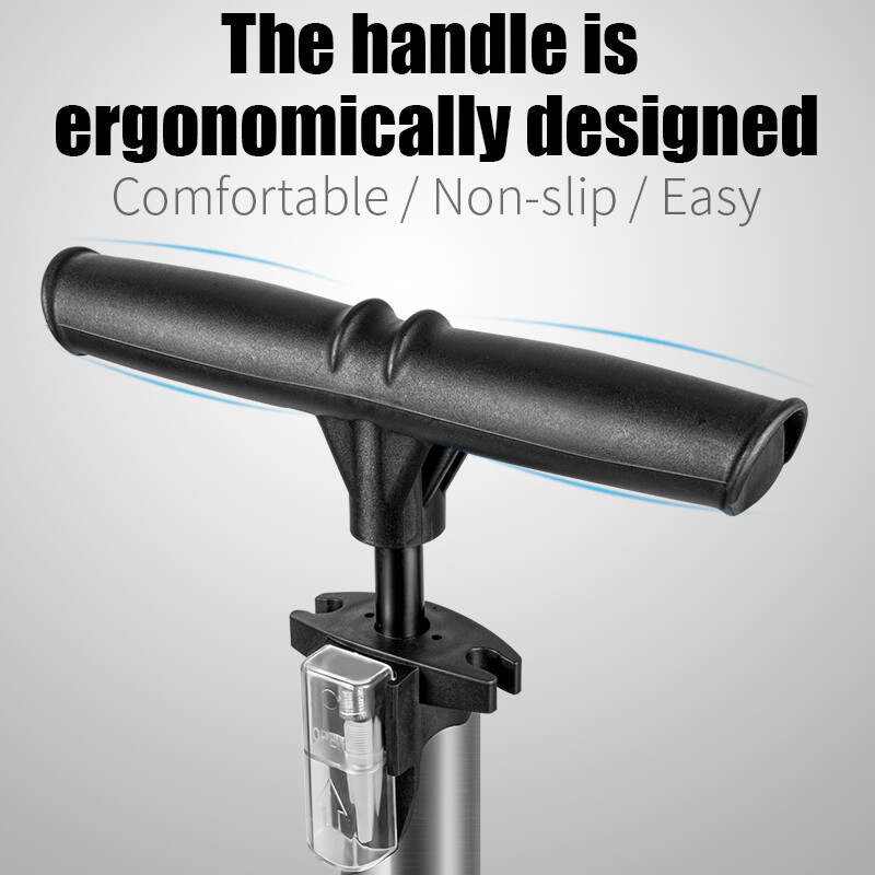 WEST BIKING Podna pumpa za bicikle 120/160PSI Visokotlačna biciklistička pumpa Zračna pumpa za napuhavanje Schrader Presta ventil Cestovna MTB pumpa za gume za bicikle