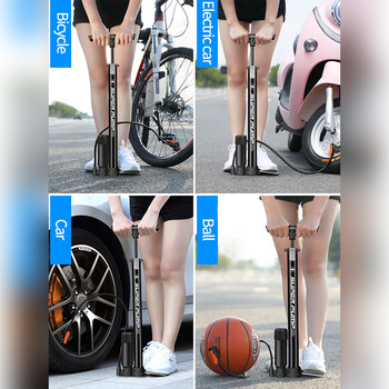 Xunting Mountain Bike Road Bike Pump MAX 140PSI Riding Portable Mini Bicycle Pump Μπάσκετ Παιχνίδι φουσκωτό Tube Riding