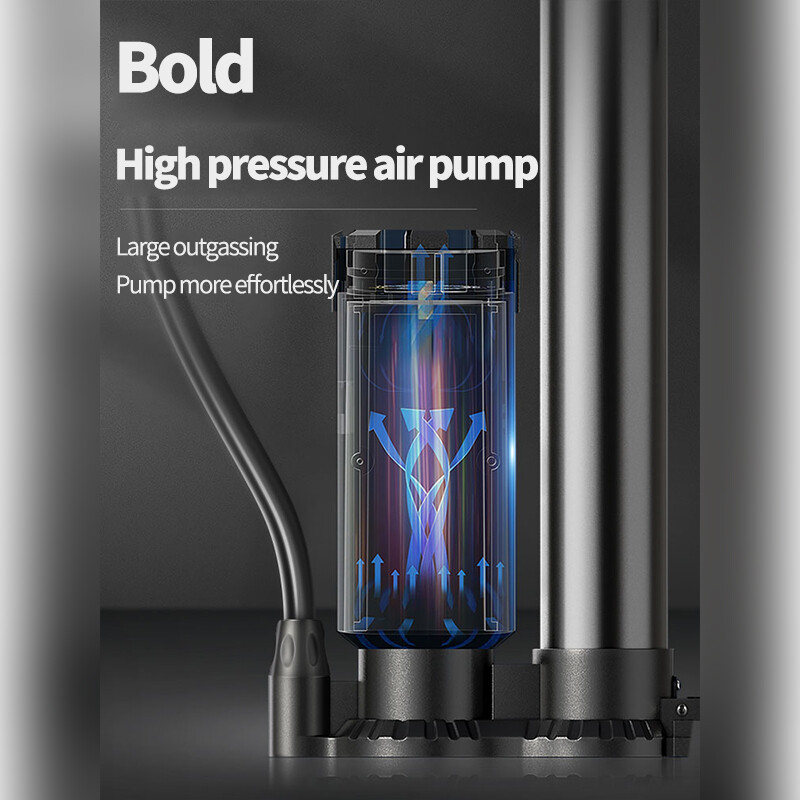 Xunting Brdski bicikl Pumpa za cestovni bicikl MAX 140PSI Prijenosna mini pumpa za bicikl Košarkaška igračka Cijev na napuhavanje Jahanje