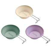 300 ml nerūsējošā tērauda Sierra Bowl Camp dzeramā krūzes Pārnēsājamas āra kafijas tases Piknika galda piederumi ar uzglabāšanas maisiņu