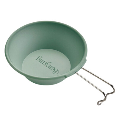 300 ml nerūsējošā tērauda Sierra Bowl Camp dzeramā krūzes Pārnēsājamas āra kafijas tases Piknika galda piederumi ar uzglabāšanas maisiņu