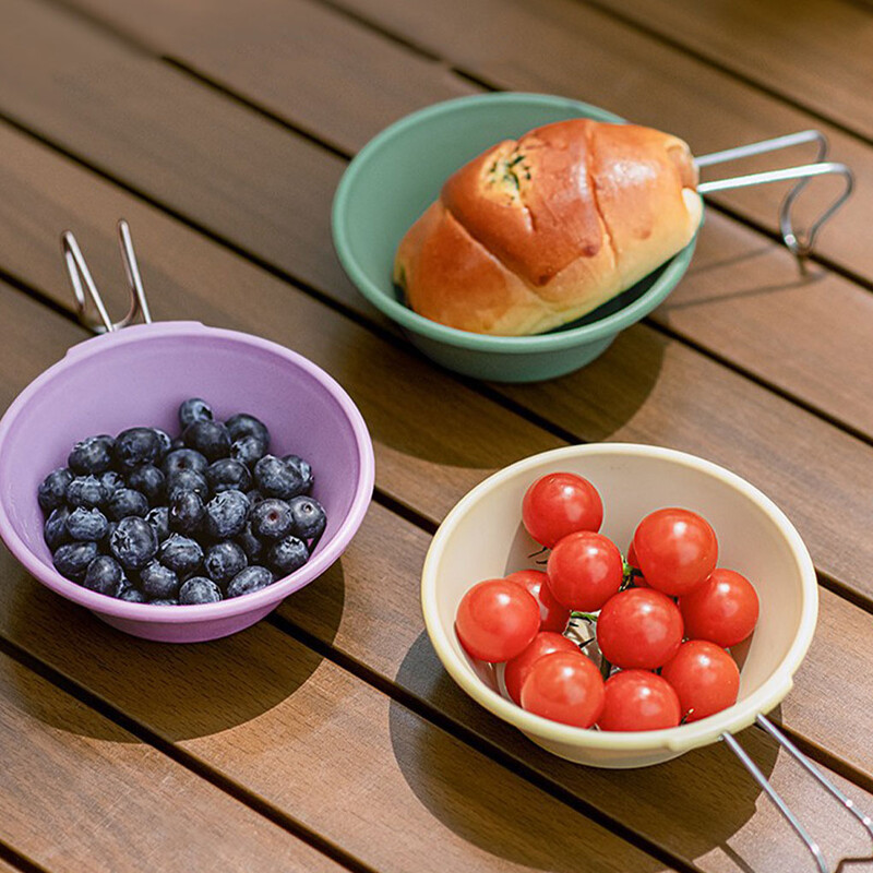 300 ml nerūsējošā tērauda Sierra Bowl Camp dzeramā krūzes Pārnēsājamas āra kafijas tases Piknika galda piederumi ar uzglabāšanas maisiņu