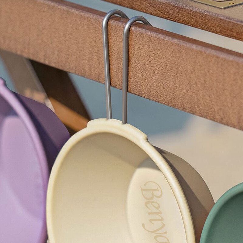 300 ml nerūsējošā tērauda Sierra Bowl Camp dzeramā krūzes Pārnēsājamas āra kafijas tases Piknika galda piederumi ar uzglabāšanas maisiņu