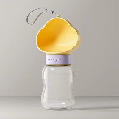 Suņu ūdens pudele izmantošanai ārpus telpām Pārnēsājama kompanjona krūze plastmasas ūdens pudele Suņu pastaigu ūdens barošana suņu piederumi ārā