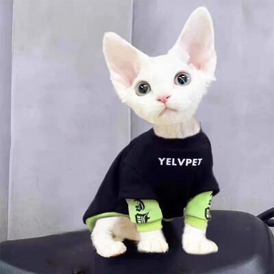 Зимни дрехи за кучета Домашни любимци Топли качулки за кучета Писмо Пуловер Палто за кучета Ново облекло за котки Чихуахуа Суичър кученце френски булдог