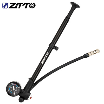 ZTTO 300PSI kerékpár légszivattyú nagynyomású MTB kerékpár lengéscsillapító szivattyú Schrader Presta szelepmérővel az első villa hátsó felfüggesztéséhez