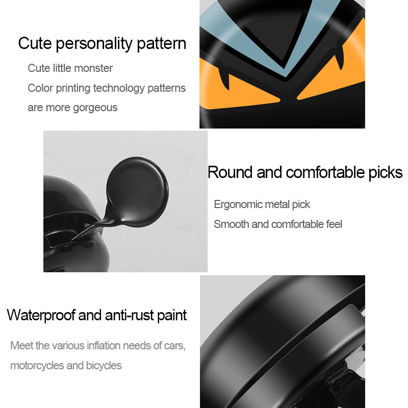 Clopote de biciclete Super tare Claxoane de biciclete de drum de munte Echipament de clopote de masina Clopote de ghidon Inele de biciclete Timbre de biciclete pentru copii