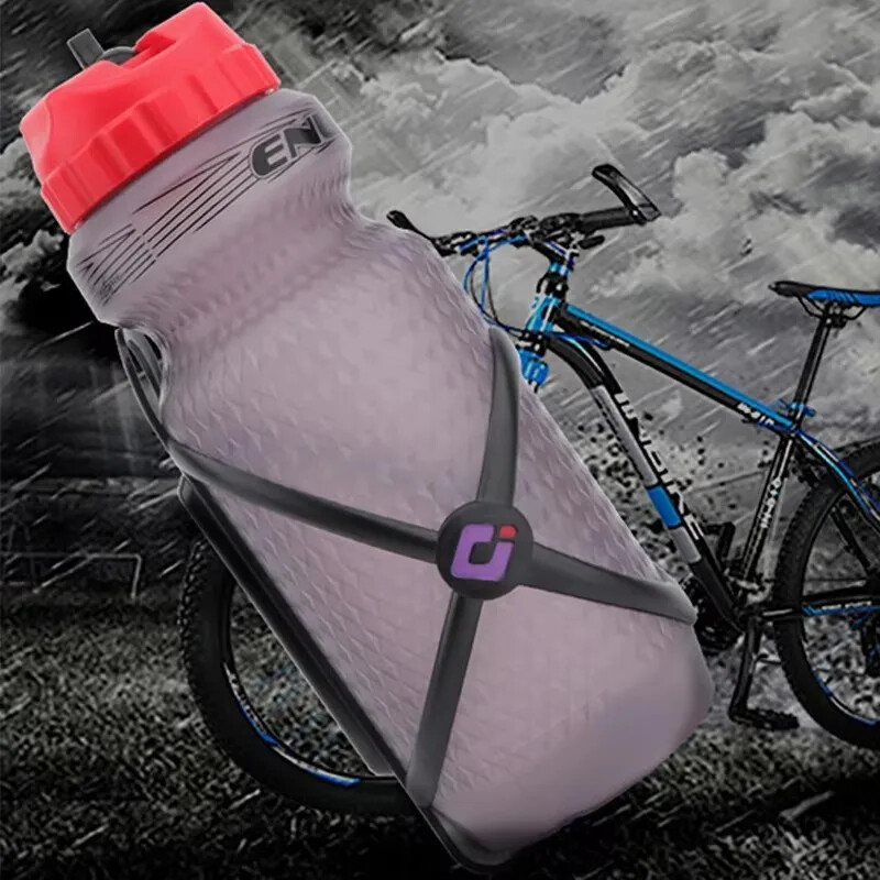 ODI ūdens pudeļu turētājs datora būris 19g īpaši viegls šosejas velosipēda MTB pudeļu turētājs, neilona ūdens salokāmi velosipēdu piederumi