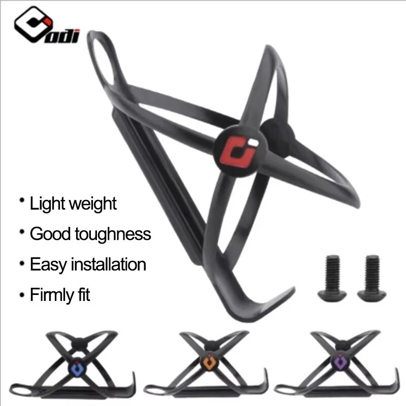 ODI ūdens pudeļu turētājs datora būris 19g īpaši viegls šosejas velosipēda MTB pudeļu turētājs, neilona ūdens salokāmi velosipēdu piederumi