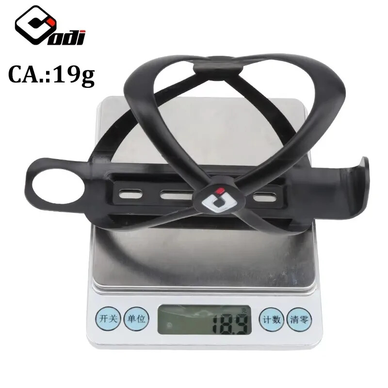 ODI ūdens pudeļu turētājs datora būris 19g īpaši viegls šosejas velosipēda MTB pudeļu turētājs, neilona ūdens salokāmi velosipēdu piederumi