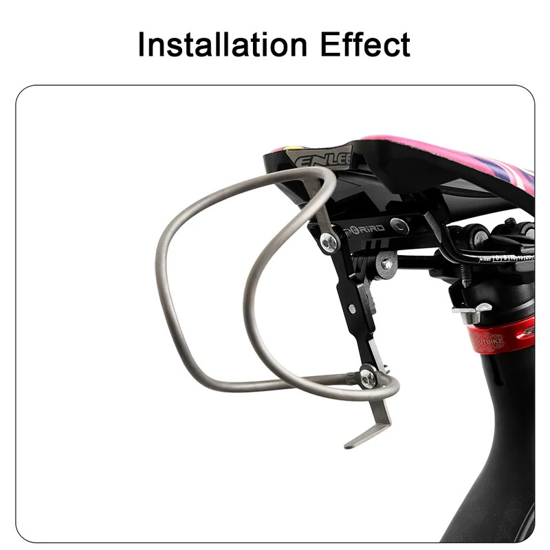 ODI Ultralight 18g Клетка за бутилка за вода за велосипеди Титаниева сплав MTB Поставка за бутилка за вода за шосеен велосипед Издръжлива стойка за чаша за планинско колоездене