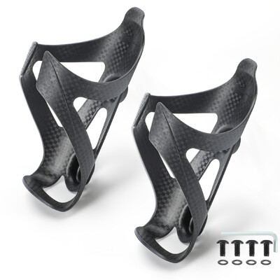 HUALONG velosipēda ūdens pudeļu turētājs plastmasas oglekļa šķiedras ūdens pudeļu būris šosejas velosipēdi kalnu velosipēda ūdens pudeļu dzērienu krūzes turētājs