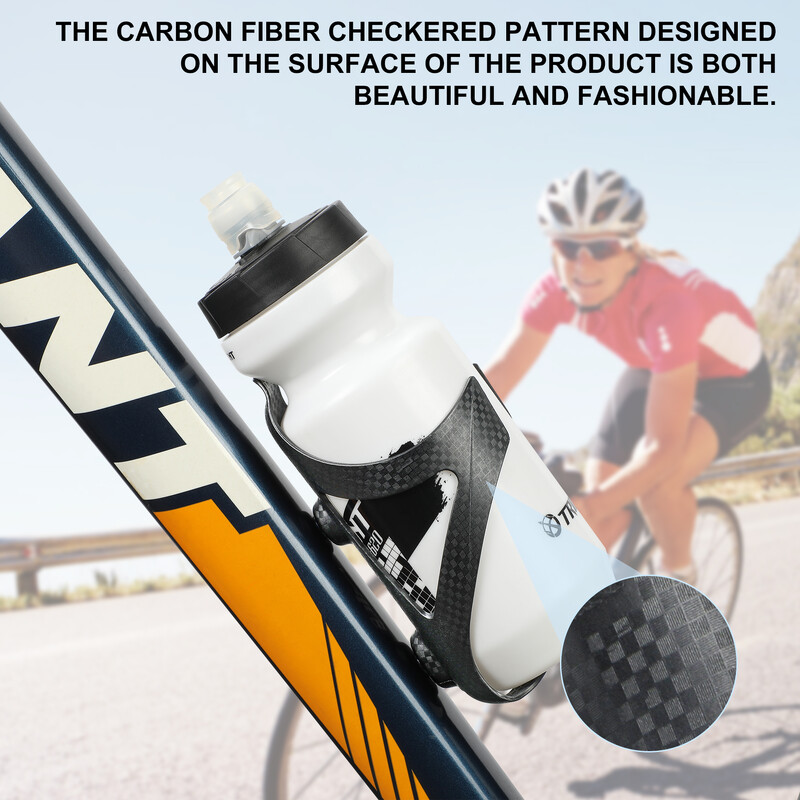 HUALONG velosipēda ūdens pudeļu turētājs plastmasas oglekļa šķiedras ūdens pudeļu būris šosejas velosipēdi kalnu velosipēda ūdens pudeļu dzērienu krūzes turētājs