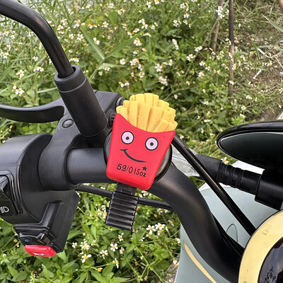 Bērni Hamburgas velosipēda zvans bērniem Mini jauks riteņbraukšanas riņķa trauksmes brīdinājums sporta stūres raga zvans velosipēda piederumi