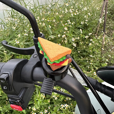 Bērni Hamburgas velosipēda zvans bērniem Mini jauks riteņbraukšanas riņķa trauksmes brīdinājums sporta stūres raga zvans velosipēda piederumi