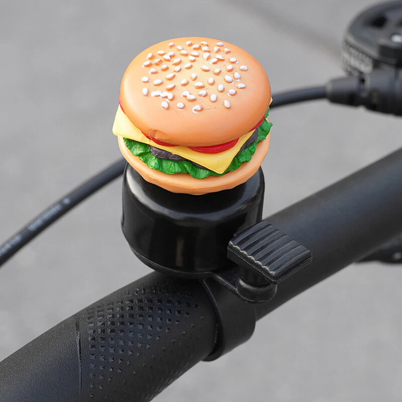 Bērni Hamburgas velosipēda zvans bērniem Mini jauks riteņbraukšanas riņķa trauksmes brīdinājums sporta stūres raga zvans velosipēda piederumi