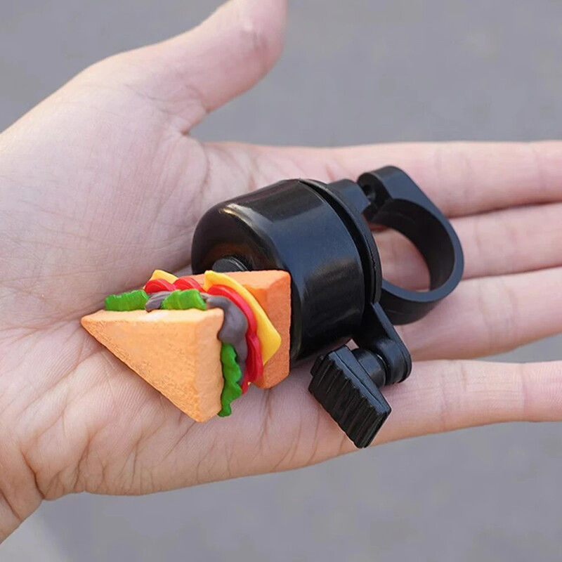 Bērni Hamburgas velosipēda zvans bērniem Mini jauks riteņbraukšanas riņķa trauksmes brīdinājums sporta stūres raga zvans velosipēda piederumi