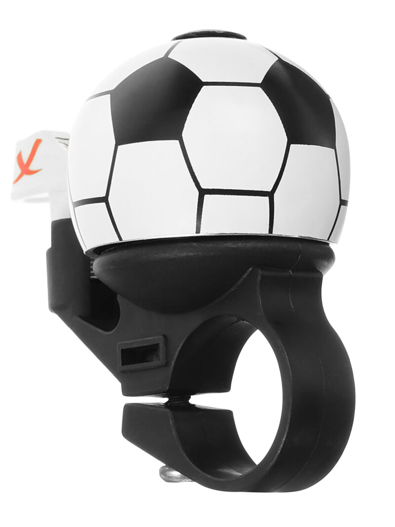 Kalnu ceļu velosipēda zvans skaļš mini multfilma futbols riteņbraukšana MTB zvana gredzens drošība futbols zvana gredzens rags riteņbraukšanas stūre