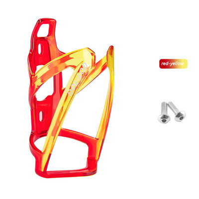 Държач за бутилка за вода за велосипед Цветен градиент Клетки за бутилка за колоездене Планински път Поставка за колба за велосипед Поставка Аксесоари за MTB велосипед