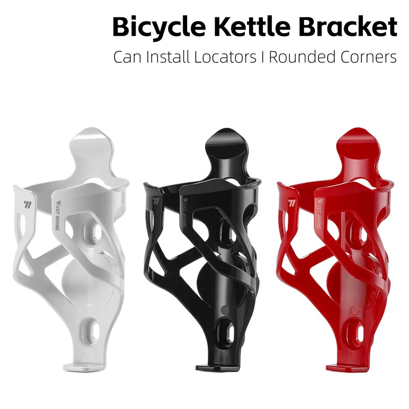 WEST BIKING Лек държач за бутилка за велосипед Адаптивна клетка за бутилка със скрит GPS Airtag Съхранение за MTB аксесоари за шосейни велосипеди