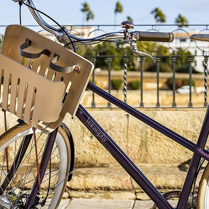 Vara velosipēda zvans 360° rotējošs lāpstiņš mazs velosipēda zvans 75 dB miniatūrs velosipēda zvans, kas izgatavots no tīra vara zvana vāka