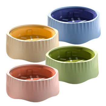 Dog Slow Food Bowl Pet 2-in-1 Anti Spill Bowl Αντιολισθητική λεκάνη για σκύλους PP Προμήθειες για γάτες και σκύλους Λεκάνη αργής τροφής για κατοικίδια