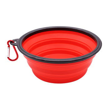 Pet Bowl Dogs Cats 350ML/1000ML Φορητό πτυσσόμενο δοχείο νερού για υπαίθρια ταξίδια Φορητά μπολ τροφοδοσίας Pets Prodcuts