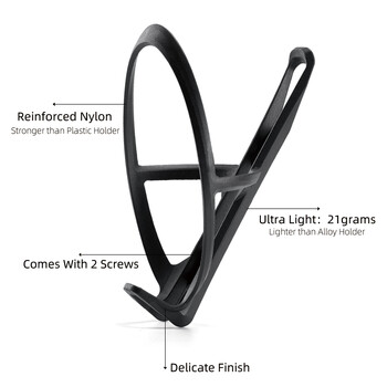 N2 Θήκη για μπουκάλια νερού Nylon Cage 21g Super Light Road Bike MTB Βάση ποδηλασίας Nylon Νερό Πτυσσόμενο ποδήλατο