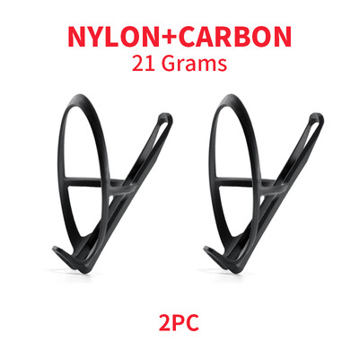 N2 Držač boce za vodu Najlonski kavez 21g Super lagani cestovni bicikl MTB Držač boce Biciklistički nosač Najlonski sklopivi bicikl za vodu