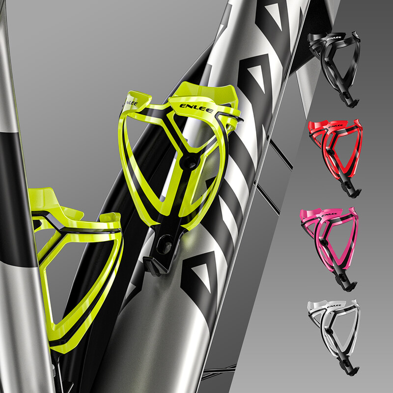 ENLEE Road kalnu velosipēdu pudeļu turētāju būri, universāls velosipēdu pudeļu turētājs, nodilumizturīgs viegls āra riteņbraukšanas aprīkojums