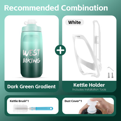 WEST BIKNG Kavez za biciklističke boce za vodu Višebojni nosač za boce Lagani jednodijelni MTB kavez za boce za cestovne bicikle Stalak za čaše za piće