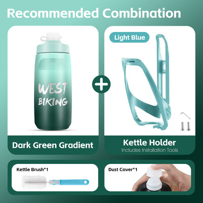 WEST BIKNG Kavez za biciklističke boce za vodu Višebojni nosač za boce Lagani jednodijelni MTB kavez za boce za cestovne bicikle Stalak za čaše za piće