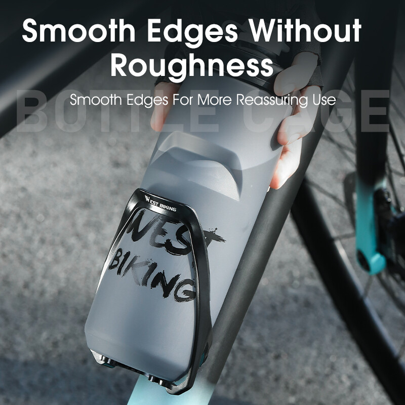 WEST BIKNG Kavez za biciklističke boce za vodu Višebojni nosač za boce Lagani jednodijelni MTB kavez za boce za cestovne bicikle Stalak za čaše za piće