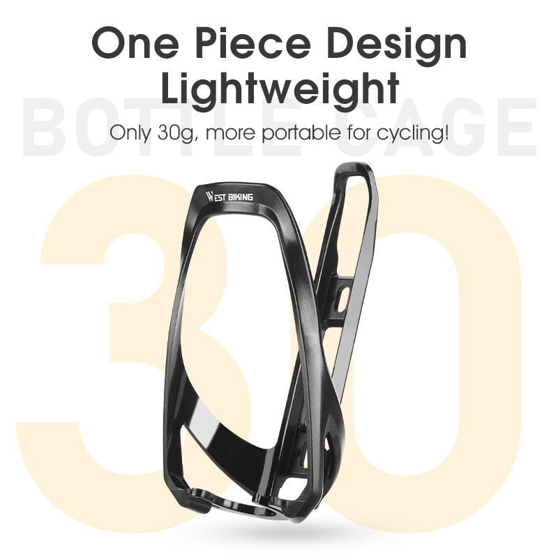 WEST BIKNG Kavez za biciklističke boce za vodu Višebojni nosač za boce Lagani jednodijelni MTB kavez za boce za cestovne bicikle Stalak za čaše za piće