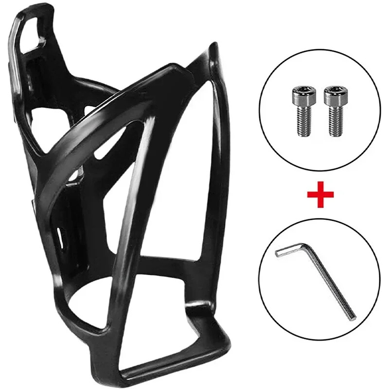 1 komplekts riteņbraukšanas pudeļu būri MTB šosejas velosipēda ūdens pudeļu turētājs Krāsains viegls velopudeļu kronšteins velosipēda piederums