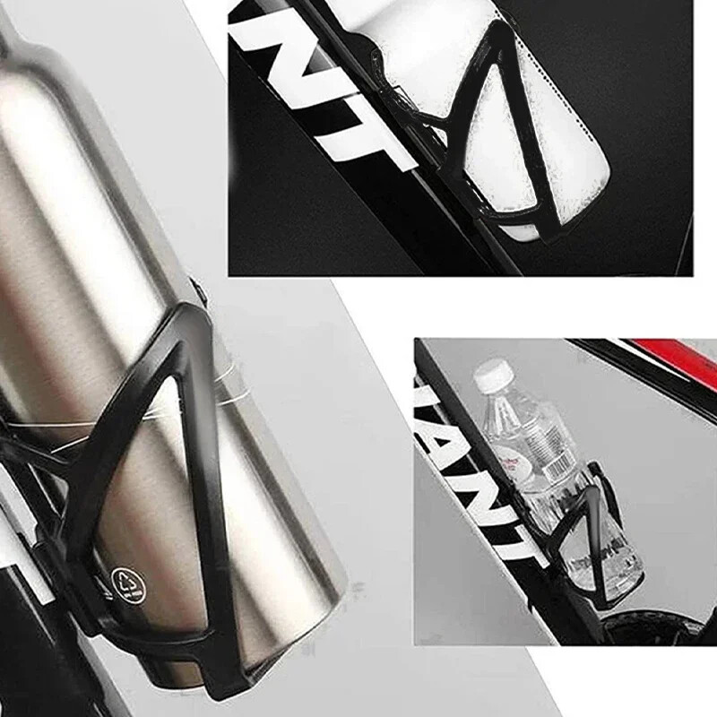 1 komplekts riteņbraukšanas pudeļu būri MTB šosejas velosipēda ūdens pudeļu turētājs Krāsains viegls velopudeļu kronšteins velosipēda piederums