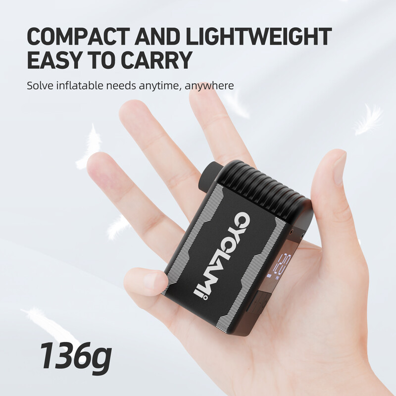 CYCLAMI A2S 120 PSI Mini električna pumpa Prijenosni bicikl Bežična pumpa za napuhavanje zraka Presta Schrader ventil FV AV Biciklizam MTB cestovni bicikl