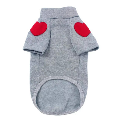 Jesenska i zimska odjeća za štene Topli prsluk za pse Francuska ljubav Odjeća za čivave Jorkije Jakna za pudle Mops Medeni kaput Hoodie za kućne ljubimce