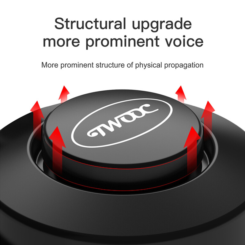 MTB dviračio skambučio įkrovimo garsiakalbis, USB įkraunamas mini elektrinis dviračio garsinis signalas, 4 režimai dviračių elektrinio dviračio priedai, skirti paspirtukui