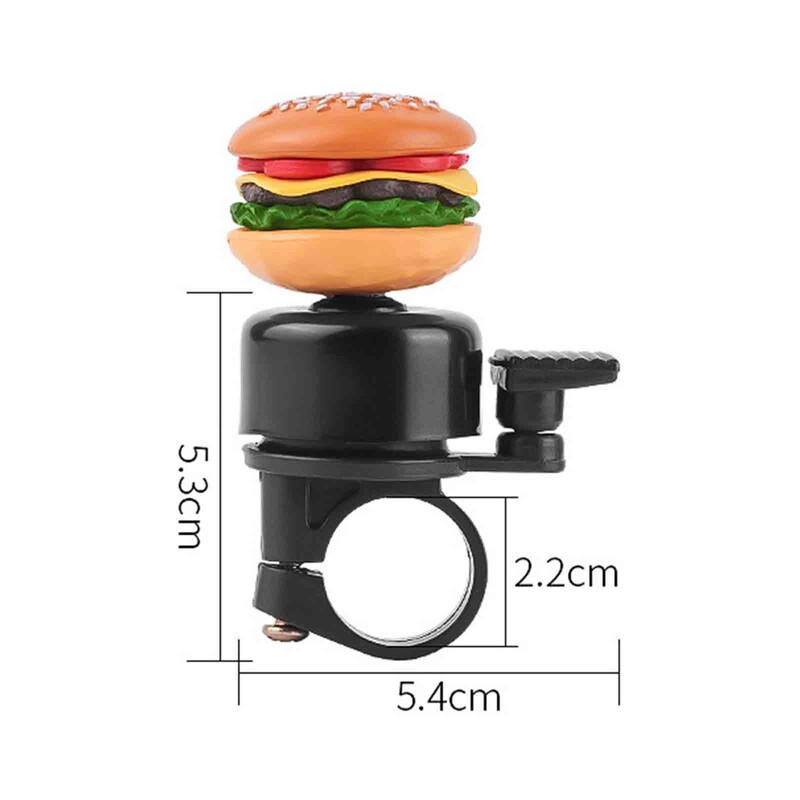 Dviračių varpelio dviračių priedai Dovanos mergaitėms berniukams Lengvai montuojamas animacinis dviračių varpas, skirtas BMX plento dviračių kalnų dviračių paspirtukui