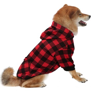 S-2XL Pet Dog Hoodie Пуловер с два крака Суичър Дрехи Есен Зима Топло палто за кучета за големи средни малки кучета Якета Дрехи