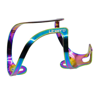 JKLitepro MTB шосеен велосипед C версия Държач за бутилка за вода Чаша за клетка за бутилка Свръхлека сплав 20g за сгъваем велосипед brompton