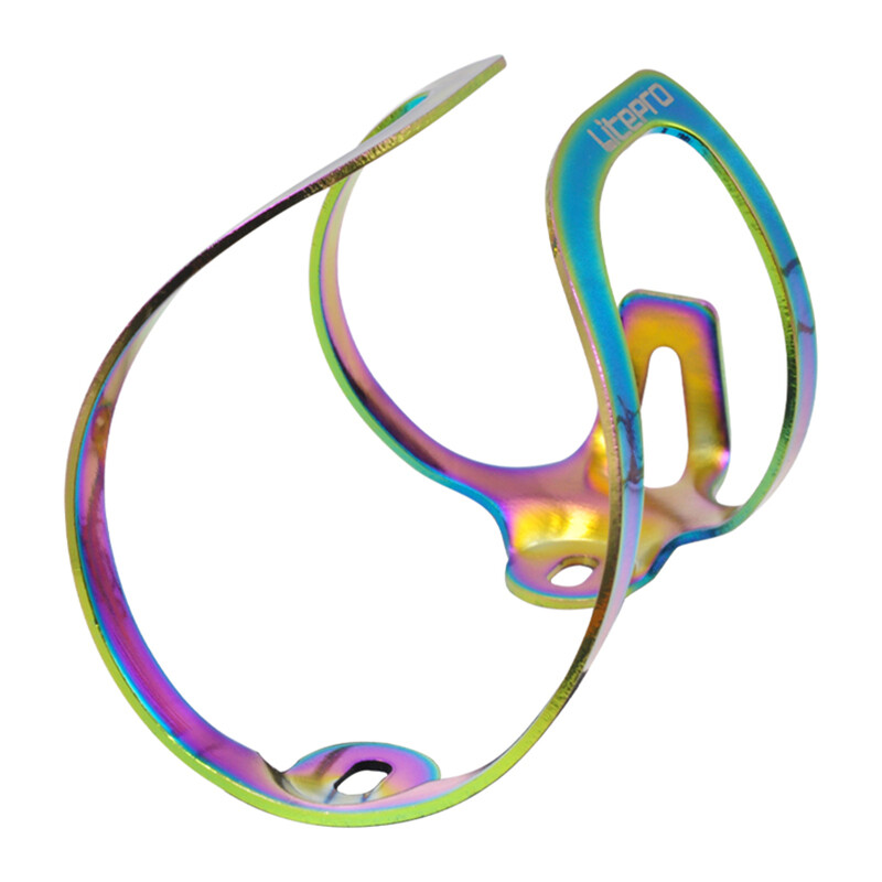 JKLitepro MTB шосеен велосипед C версия Държач за бутилка за вода Чаша за клетка за бутилка Свръхлека сплав 20g за сгъваем велосипед brompton