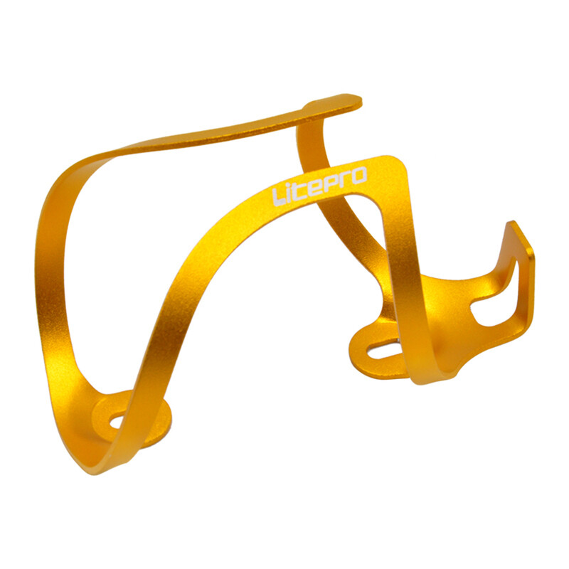 JKLitepro MTB шосеен велосипед C версия Държач за бутилка за вода Чаша за клетка за бутилка Свръхлека сплав 20g за сгъваем велосипед brompton